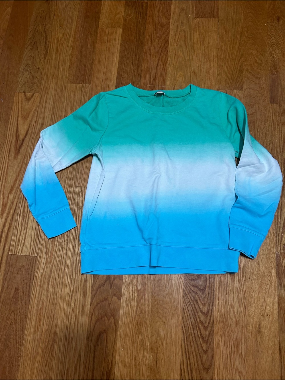 J. Crew Ombre Crewneck Sweatshirt